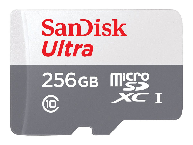 SanDisk microSDXC 256 GB Ultra Lite 100MB/s CL 10 UHS-I SDSQUNR-256G-GN3MN