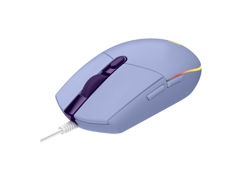 Logitech G203 Lightsync Gaming Mouse USB Lila - 910-005853