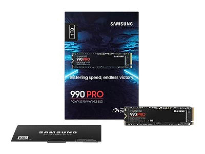 Samsung 1TB SSD 990 Pro M.2 NVMe - MZ-V9P1T0BW