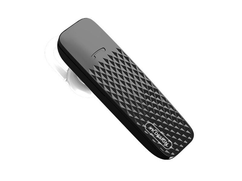 Bluetooth Headset Wireless Business Earphone Schwarz mit Mikrofon 10m Reichweite