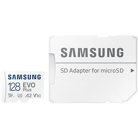 128GB Samsung EVO Plus Micro SD SDXC 130MB/s +Adapter Handy Drohne Speicherkarte
