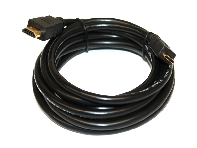 Reekin HDMI auf Mini-HDMI Kabel - 3 0 Meter (High Speed with Ethernet)